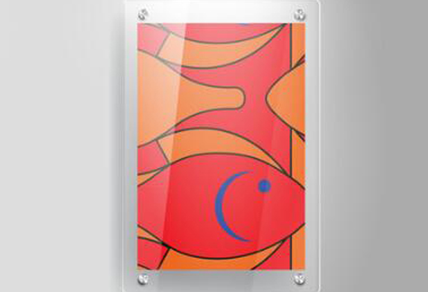 有機(jī)板夾畫